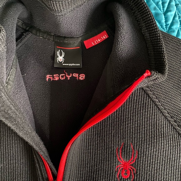 Spyder Black Jacket - Picture 2 of 2